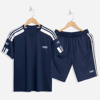 ❤️ LOẠI TỐT ❤️ Đồ Bộ Thể Thao Unisex LoGo Thiên Cổ Tròn Tay Lỡ Chất Thun Lưới Mè Thấm Hút Co Dãn Thời Trang -  unisex