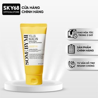 Sữa rửa mặt pH thấp Some By Mi Yuja Niacin Brightening All-in-one Cleanser 100ml