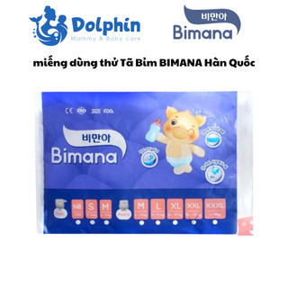 Miếng dùng thử tã bỉm Bimana Hàn Quốc