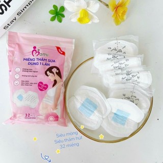 Bịch 30 Miếng Lót Thấm Sữa Mamicare Siêu Thấm, Dùng Một Lần