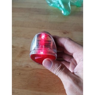 đèn chóp cảnh báo xe đạp nhật zin gắn bên sườn
