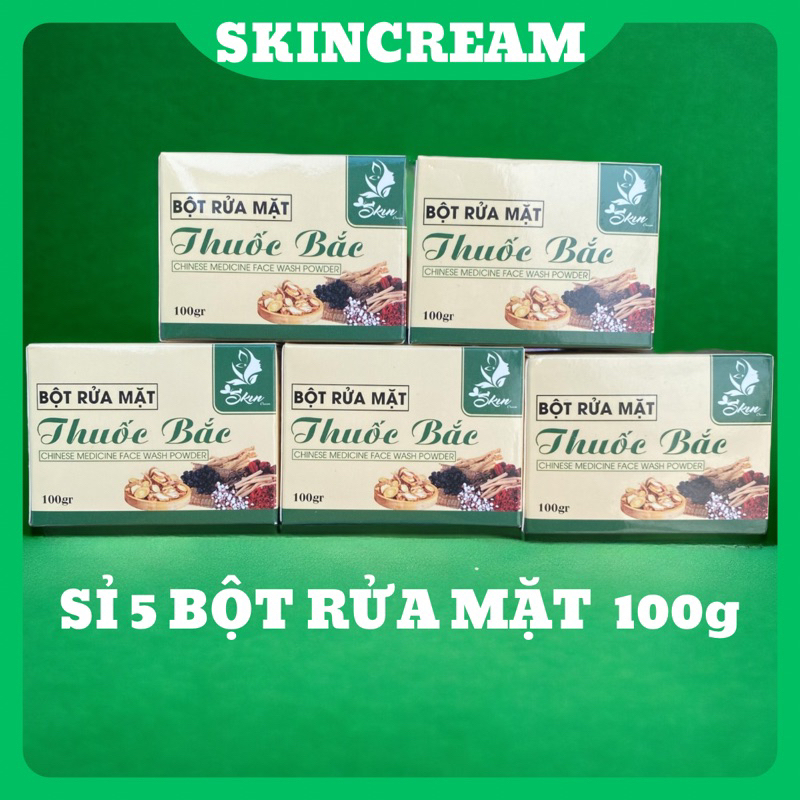 Sỉ Bột Rửa Mặt 100g skincream