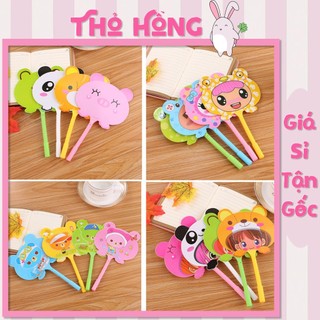 Bút bi, bút nước quạt hoạt hình dễ thương