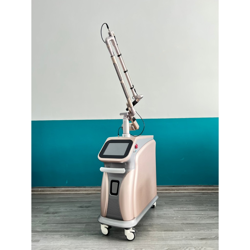 Máy Laser Trục Khuỷu Pico Tech Sanhe - Laser Xóa Xăm , Xóa Nám , Tàn Nhang.
