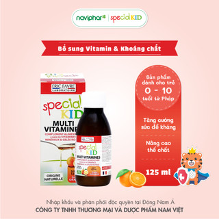 Siro bổ sung Vitamin và Khoáng chất - Special Kid Multivitamines - 125ml [NK Pháp]