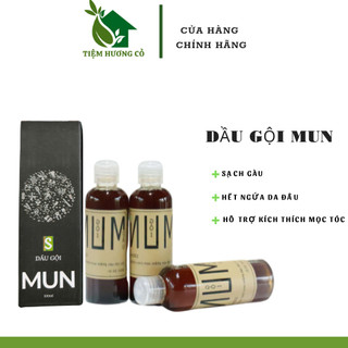 Dầu gội thảo dược MUN, dầu gội từ thảo dược thiên nhiên
