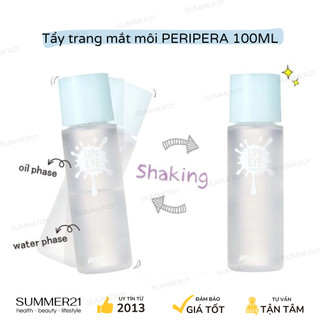 Nước tẩy trang mắt, môi peripera lip & eye remover 100ml