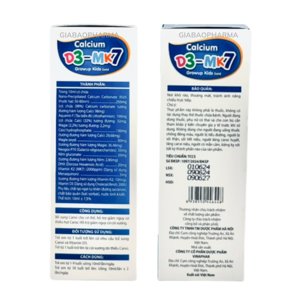 CALCIUM D3-MK7 KIDS GOLD