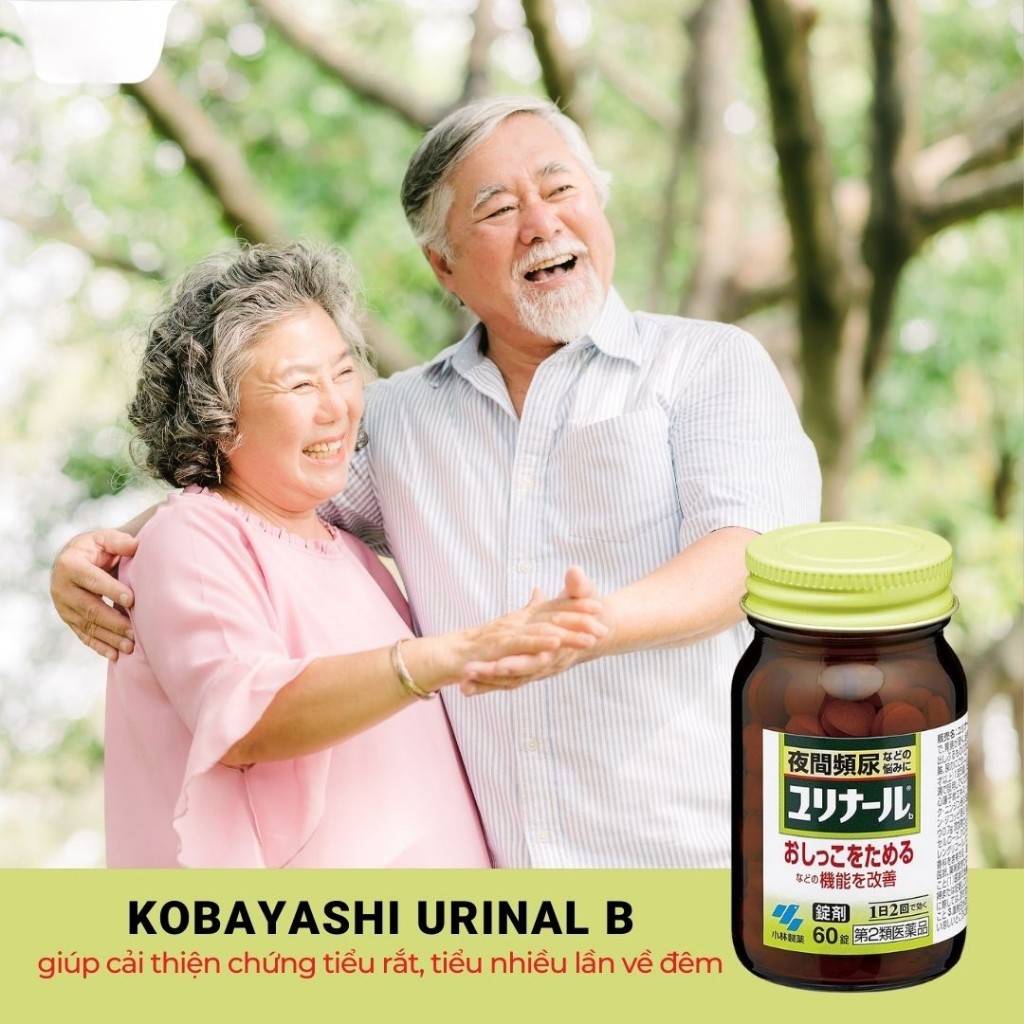 Viên uống giảm tiểu đêm, tiểu rắt Kobayashi chính hãng Nhật bản