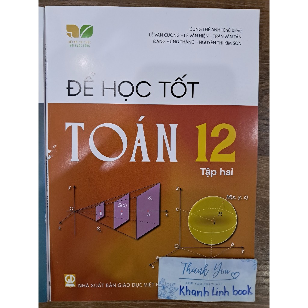 Sách - Để học tốt toán 12 - tập 2 ( kết nối )