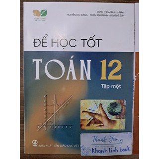 Sách - Để học tốt toán 12 - tập 2 ( kết nối )