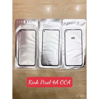 Pixel 4A - Kính ép màn hình có keo oca google pixel 4A - kính ép liền keo - kính pixel 4A
