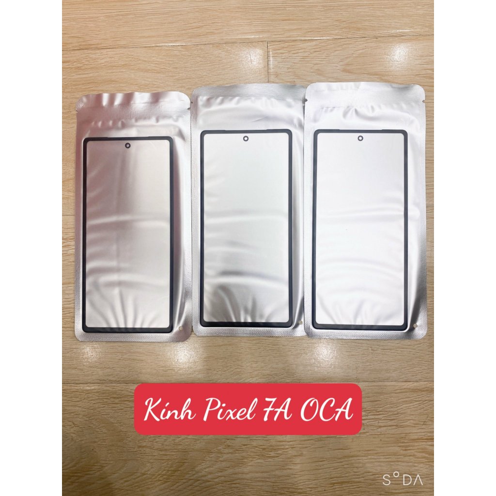 pixel 7a - Kính ép màn hình có keo oca google pixel 7a - kính ép liền keo - kính pixel 7a
