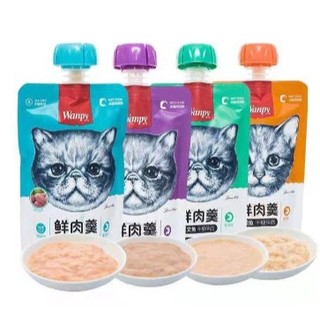 Soup thưởng Wanpy nắp vặn 90gr - Súp thưởng cho mèo