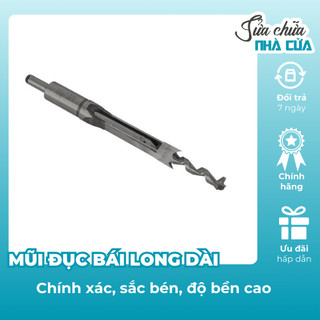 Mũi đục bái long dài - mũi đục bái long dài chuyên dùng cho việc tạo mộng vuông trên vật liệu gỗ