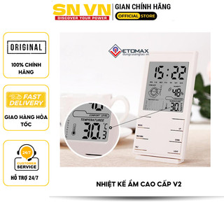 Nhiệt kế ẩm màn hình điện tử v2