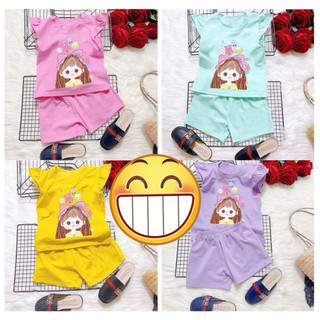 combo 3 bộ ba lỗ ngẫu nhiên cho bé trai gái 5-30kg