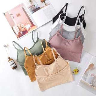Áo Bra Tập Gym Cotton Co Dãn, Bra Nữ Có Mút Mỏng Nâng Ngực Nhẹ ZANA BRA B828