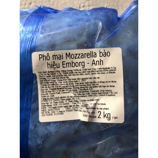 Phô mai Mozzarella bào Emborg - Gói 2kg