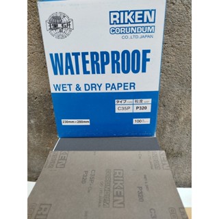 Giấy nhám Nhật Riken C35P 100 tờ chà nước