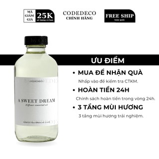 Tinh dầu khuếch tán codedeco a sweet dream