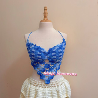/ len loại 1/ Áo trái tim len móc handmade - áo len móc 15 màu