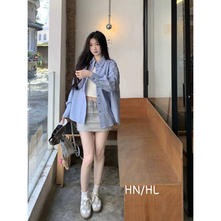 Set sơmi xanh 3 món