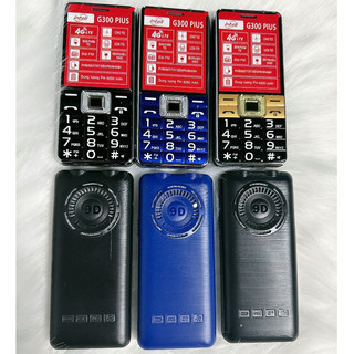Điện thoại người già inteli G300 Plus 4G loa to, đọc số, đèn pin siêu sáng, pin khủng 6050 mAh - fullbox