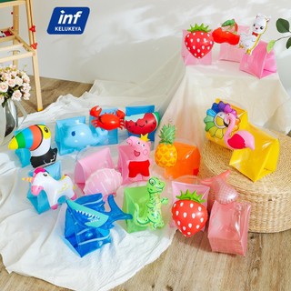 phao tay tập bơi cho bé, phao xỏ tay họa tiết PTE210 - Sản phẩm gồm 2 chiếc phao, mỗi chiếc có 2 khoang khí với van riên