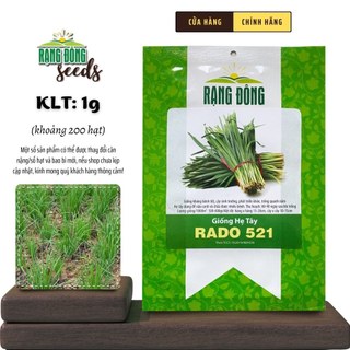 Hạt giống Hẹ Tây Rado 521 sinh trưởng tốt, trồng quanh năm - Rạng Đông Seeds