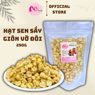 250g hạt sen sấy giòn vỡ đôi multifood