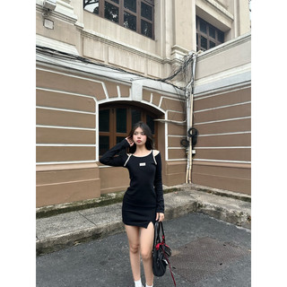 Đầm thun Alex ôm body 💓CHEAPY STORE 💓 FREESHIP 💓 cá tính mặc cafe, dạo phố
