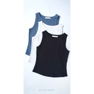 Áo tank top nữ la studios cotton rayon