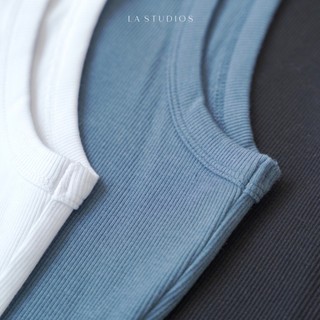 Áo Tank Top Nữ LA STUDIOS Cotton Rayon