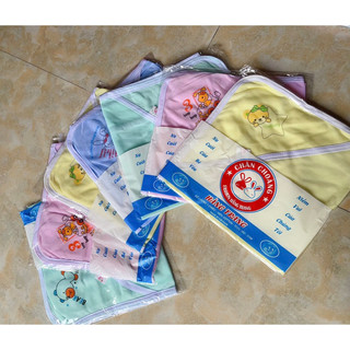 Chăn ủ mùa hè cotton 2 lớp cho bé