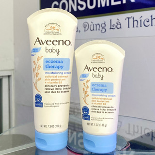 [Mẫu mới] Kem chàm cho bé Aveeno Baby Eczema Therapy | Bé sơ sinh dùng được