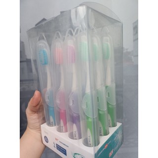 Set 12 Cây Bàn Chải Đánh Răng Sợi Mảnh Cao Cấp