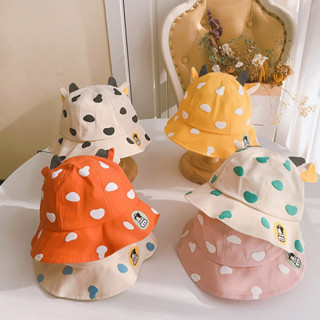  Mũ KOADEAR BABY bucket hình bò sữa cho bé mũ vành cho bé  6m-2y  