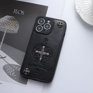 Ốp lưng da iPhone Chrome Hearts