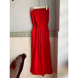 pass jumpsuit ống cúp ngực 2hand