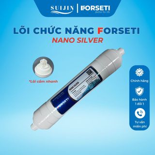 Lõi Lọc Chức Năng Nano Silver FORSETI Giúp Chống Tái Nhiễm Khuẩn Cho Nước Dùng Thay Thế Được Cho Các Máy Lọc RO