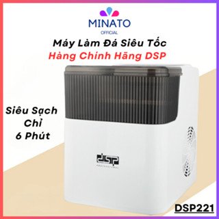 (Mẫu Mới) Máy Làm Đá Mini DSP 221 Tại Nhà, Máy Làm Đá Thông Minh - Tự Động - An Toàn và Đảm Bảo, Máy Làm Đá Viên