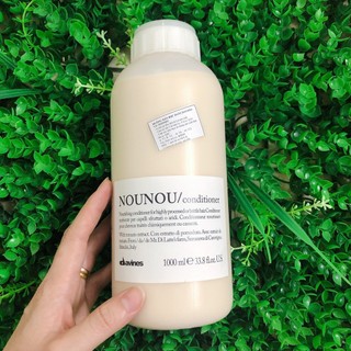 DẦU XẢ DAVINES NOUNOU SUÔN MƯỢT CHO TÓC KHÔ HƯ TỔN DO HOÁ CHẤT ITALIA 1000ML