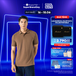  Áo Polo Pique Basic Cotton 100% Ready To Wear - Thương hiệu Coolmate