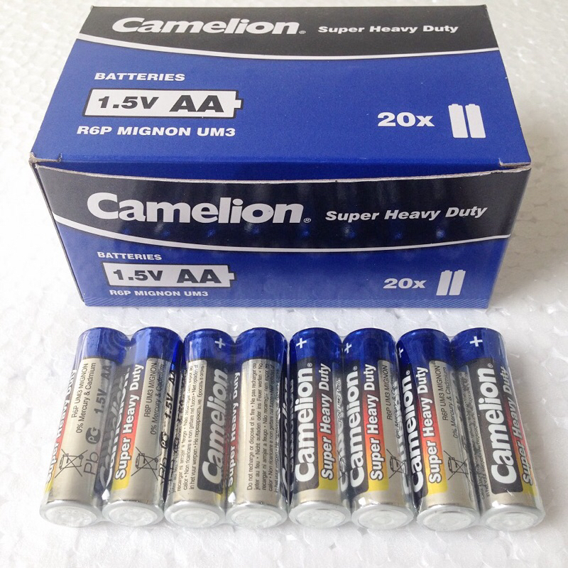 Hộp 40 Viên Pin Camelion AA - AAA Sử Dụng Micro, Đồ Chơi, Remote TV,Máy Lạnh