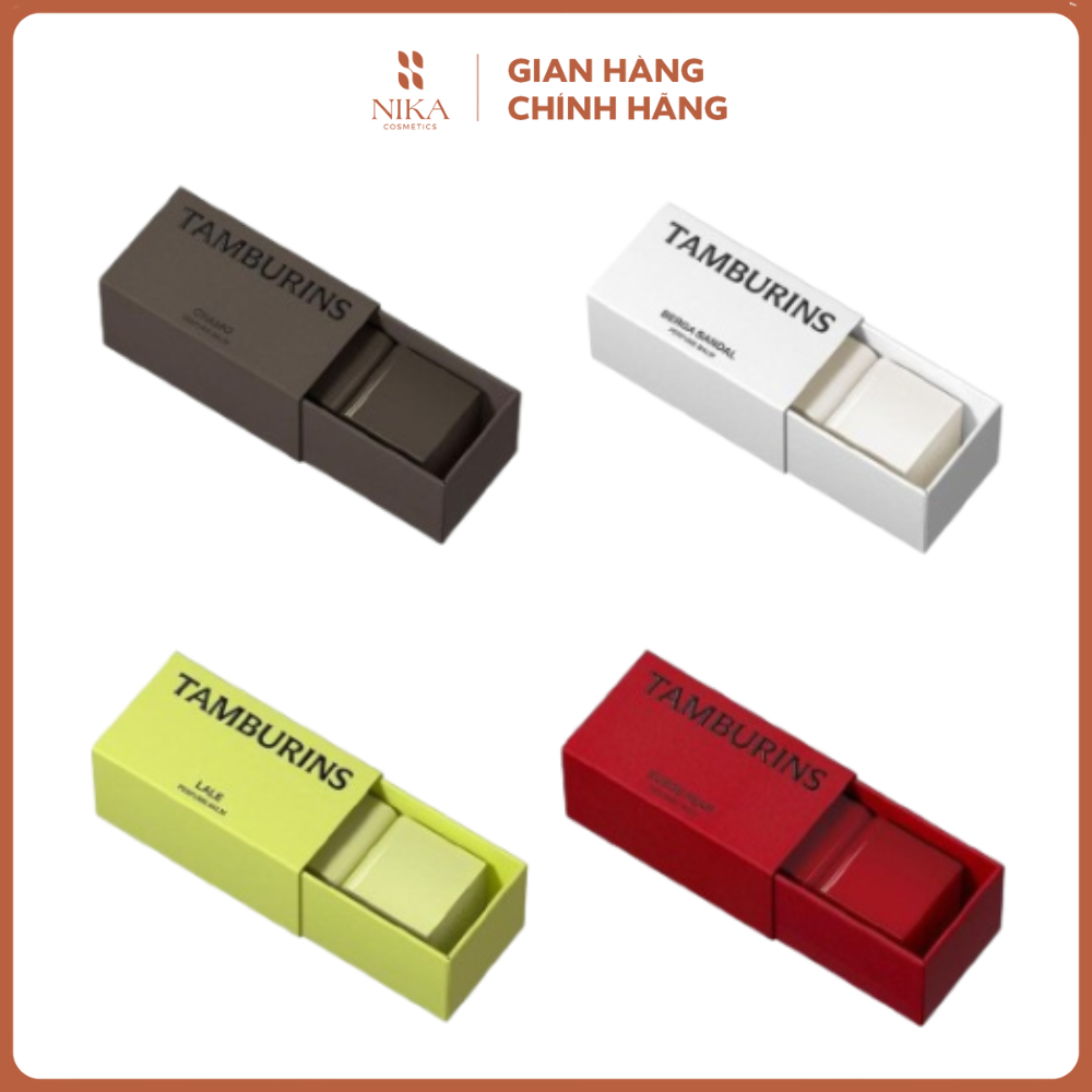 [CHÍNH HÃNG] Nước Hoa Dạng Sáp Tamburins Perfume Balm 6.5g [Nika Cosmetics]