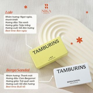 [CHÍNH HÃNG] Nước Hoa Dạng Sáp Tamburins Perfume Balm 6.5g [Nika Cosmetics]
