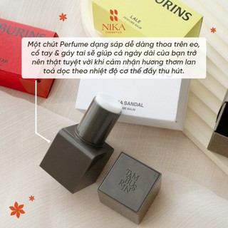 [CHÍNH HÃNG] Nước Hoa Dạng Sáp Tamburins Perfume Balm 6.5g [Nika Cosmetics]