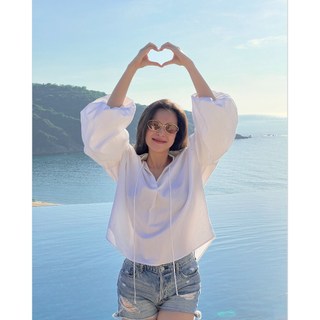 CO EM | Áo Sơmi Oversize Tay Phồng Bí - MAY SHIRT