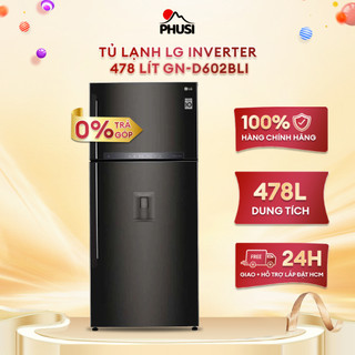 - - tủ lạnh lg inverter 478 lít gn-d602bli